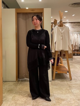 hanaさん（レディース・159cm）の冬コーディネート