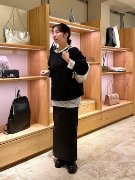 「アイテム（シューズ）」を使った、hanaさん（レディース・159cm）の秋コーディネート
