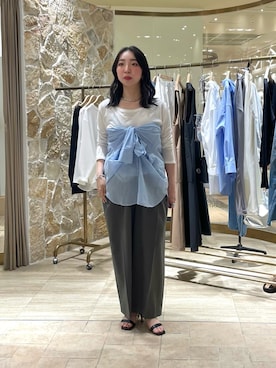 「gallardagalante」｜「アイテム（Tシャツ/カットソー）」を使った、hanaさん（レディース・159cm）の春コーディネート