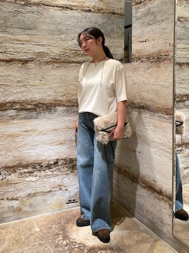 「アイテム（その他シューズ）」を使った、hanaさん（レディース・159cm）の秋コーディネート