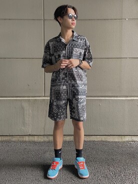 るんさん(メンズ・175cm)の夏コーディネート