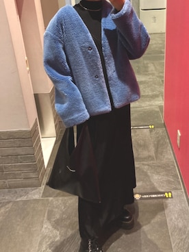 「ジャパニーズトート」｜manamiさん（レディース・158cm）の冬コーディネート