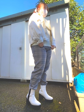 「冬色」｜いい女研究員さん（レディース・153cm）の冬コーディネート