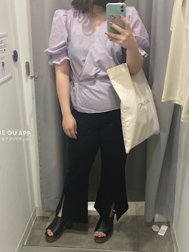 「JILL STUART（ジルスチュアート）のアイテム（トートバッグ）」を使った、いい女研究員さん（レディース・153cm）の夏コーディネート