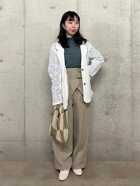 「SENSE OF PLACE by URBAN RESEARCH（センスオブプレイスバイアーバンリサーチ）のアイテム（その他アウター）」を使った、だてちゃんさん（レディース・152cm）の春コーディネート