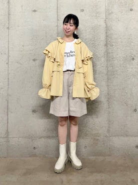 「Coming soon…」｜「アイテム（ブーツ）」を使った、だてちゃんさん（レディース・152cm）の冬コーディネート