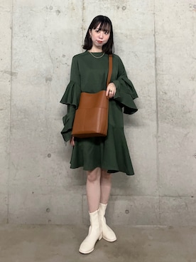 だてちゃんさん（レディース・152cm）の冬コーディネート