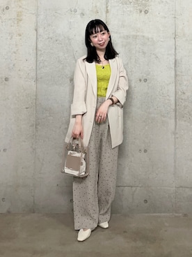 「SENSE OF PLACE by URBAN RESEARCH（センスオブプレイスバイアーバンリサーチ）のアイテム（その他アウター）」を使った、だてちゃんさん（レディース・152cm）の春コーディネート