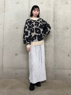 だてちゃんさん（レディース・152cm）の冬コーディネート