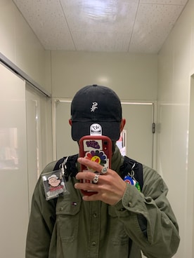「TOMMY（トミー）のアイテム」を使った、たいがさん（メンズ・180cm）の秋コーディネート