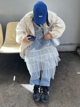 「アイテム（ワンピース/ドレス）」を使った、gaagaaさん（レディース・160cm・20代）の秋コーディネート