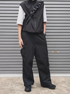 「MERRELL（メレル）のアイテム（スニーカー）」を使った、sotaroさん（メンズ・175cm）の秋コーディネート
