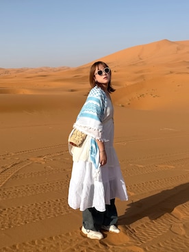 「GUCCI（グッチ）のアイテム」を使った、chanhtdakoさん（レディース・158cm）の夏コーディネート