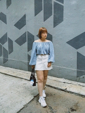 「STANDOIL（スタンドオイル）のアイテム」を使った、chanhtadaa さん（レディース・158cm）の春コーディネート