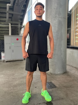 「トレーニング」｜HTさん（メンズ・170cm）の夏コーディネート