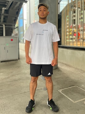 「トレーニング」｜HTさん（メンズ・170cm）の夏コーディネート