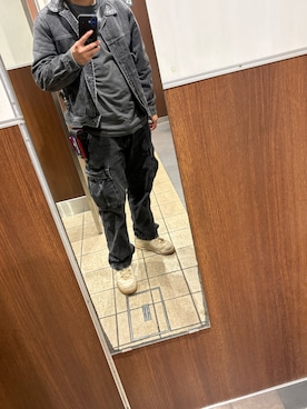 「アイテム（デニムジャケット）」を使った、kyotaさん（メンズ・174cm）の秋コーディネート