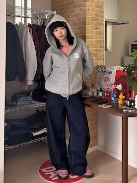 「Dr. Martens（ドクターマーチン）のアイテム」を使った、yuuna618さん（骨格ウェーブ・レディース・165cm）の秋コーディネート