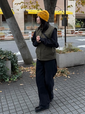 「秋服コーデ」｜yuuna618さん（レディース・165cm）の冬コーディネート