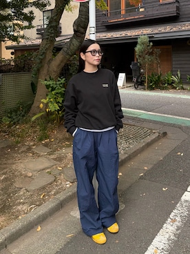 「Ray BEAMS（レイビームス）のアイテム」を使った、yuuna618さん（レディース・165cm）の秋コーディネート