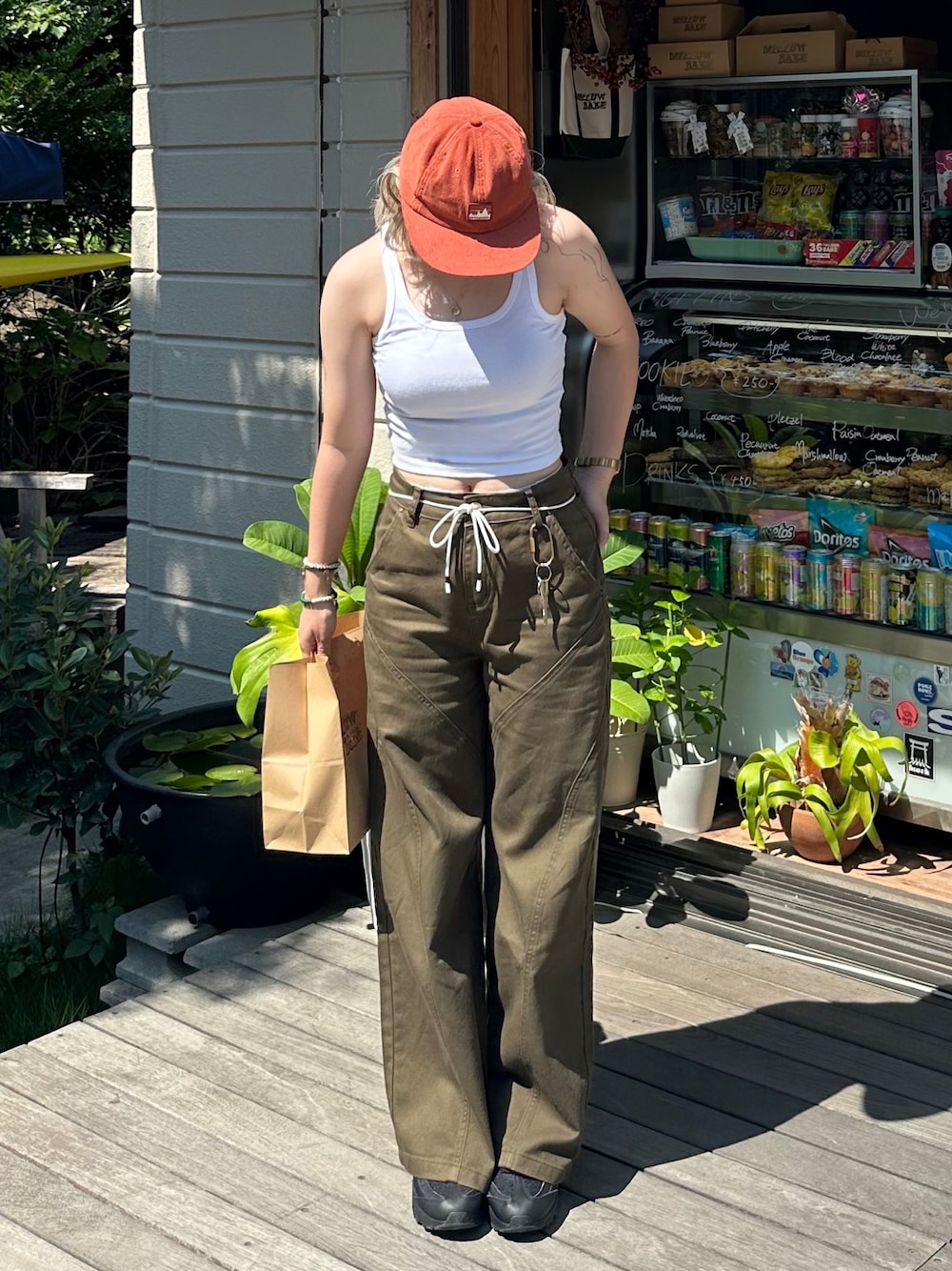 パタゴニア　キャップ　Lサイズ　オレンジ　patagonia PATAGONIA オレンジキャップ Lサイズ