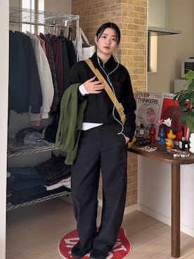 「アイテム（サンダル）」を使った、yuuna618さん（レディース・165cm）の秋コーディネート