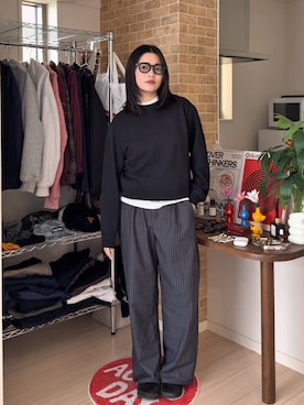 「Ray BEAMS（レイビームス）のアイテム」を使った、yuuna618さん（骨格ウェーブ・レディース・165cm）の秋コーディネート