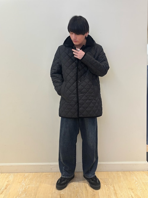 セール】【Traditional weatherwear】別注 DERBY HOOD キルティング
