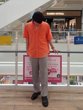RYOUGAさん（メンズ・177cm）の夏コーディネート