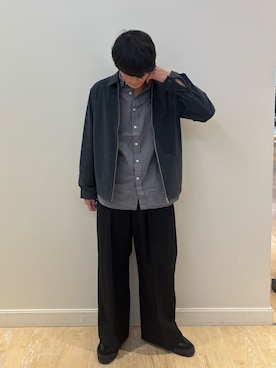 「季節の変わり目羽織コーデ」｜RYOUGAさん（メンズ・177cm）の秋コーディネート