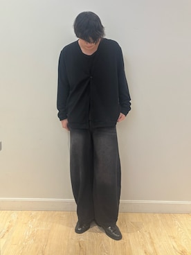 「アイテム（カーディガン/ボレロ）」を使った、RYOUGAさん（メンズ・177cm）の夏コーディネート