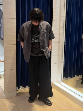 「NOLLEY’S（ノーリーズ）のアイテム」を使った、RYOUGAさん（メンズ・177cm）の春コーディネート