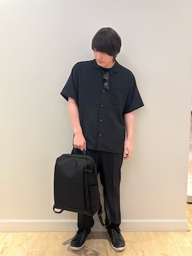 「NOLLEY’S（ノーリーズ）のアイテム」を使った、RYOUGAさん（メンズ・177cm）の夏コーディネート