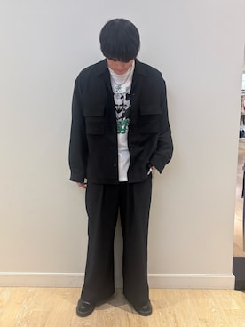 「GOOD ROCK SPEED（グッドロックスピード）のアイテム」を使った、RYOUGAさん（メンズ・177cm）の冬コーディネート