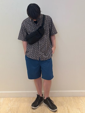 「NOLLEY’S（ノーリーズ）のアイテム」を使った、RYOUGAさん（メンズ・177cm）の夏コーディネート