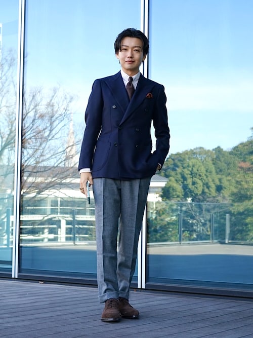 BEAMS F ジャケット テーラードジャケット MARZOTTO ウール