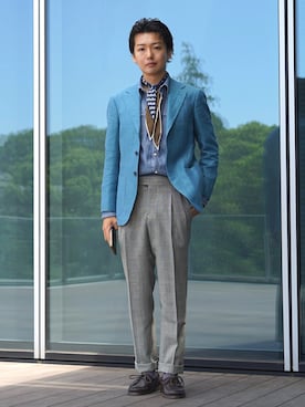 shunkobayashiさん（メンズ・171cm）の夏コーディネート