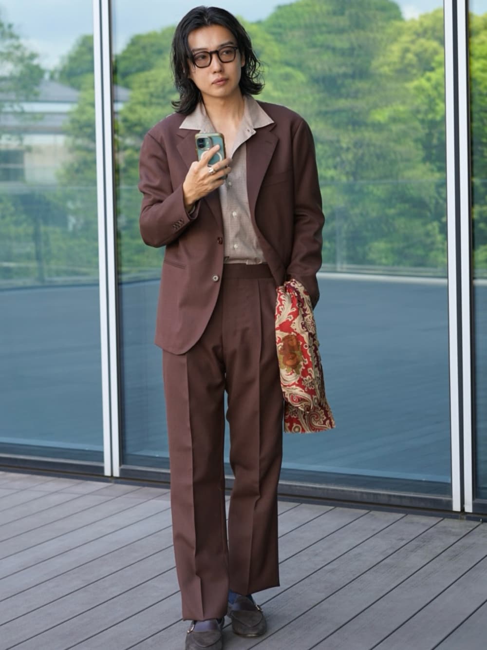 BEAMS Fのスーツセットを使った人気ファッションコーディネート - WEAR