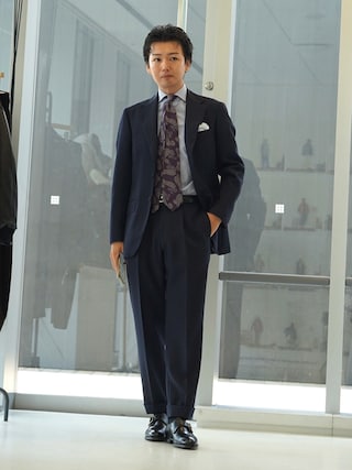 BEAMS F Savile Clifford キャバルリーツイル スーツ Savile Clifford＞大人の茶スーツ｜BEAMS F（ビームスF）｜BEAMS