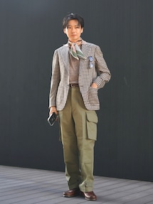 Tangent M-47 コットンヘリンボーン フィールドパンツ　タンジェント BEAMS F パンツ Tangent / M-47 コットンヘリンボーン