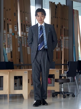 「GUY ROVER（ギローバー）のアイテム」を使った、shunkobayashiさん（メンズ・171cm）の秋コーディネート