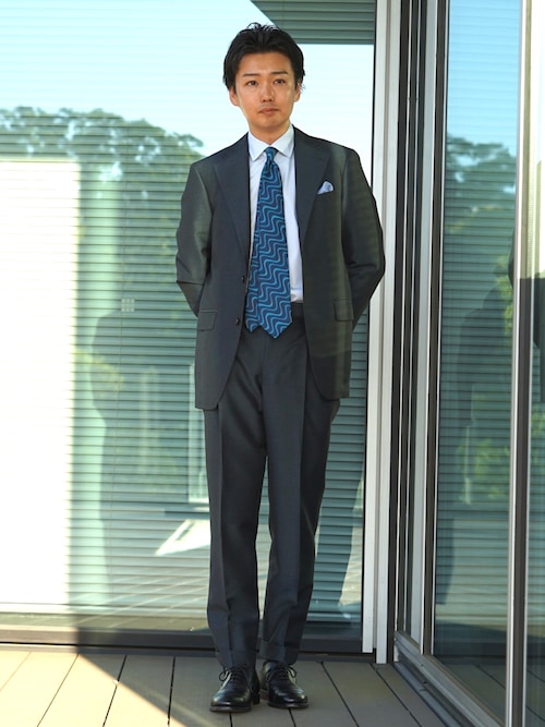 Seaward & Stearn / ウェーブ柄 ジャカード ネクタイ 【公式通販】