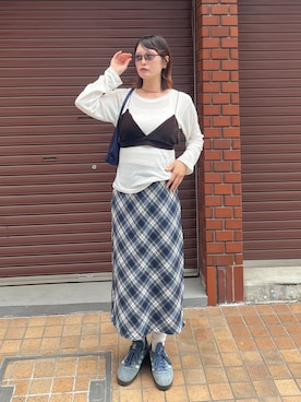 「common gull products.（コモンガルプロダクツ）のアイテム」を使った、ayuriさん（レディース・158cm）の春コーディネート