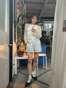 「アイテム（アンダーウェア）」を使った、ayuriさん（レディース・158cm・20代）の秋コーディネート