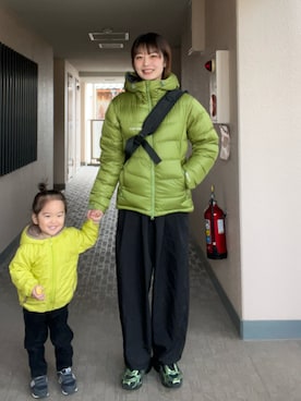 「mont-bell（モンベル）のアイテム」を使った、ayuriさん（レディース・158cm）の春コーディネート