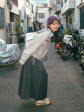 ayuriさん（骨格ストレート・レディース・158cm）の秋コーディネート