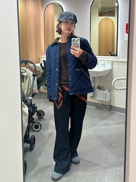 「MUHET（ミュエータ）のアイテム」を使った、ayuriさん（レディース・158cm）の冬コーディネート