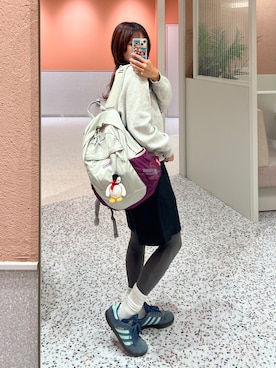 「アイテム（バックパック/リュック）」を使った、ayuriさん（レディース・158cm・20代）の秋コーディネート