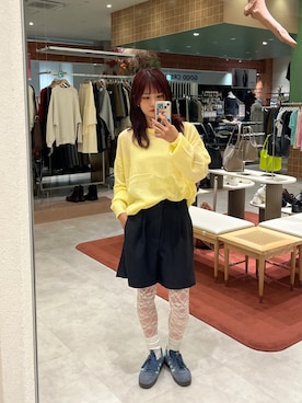 「アイテム（レッグウェア）」を使った、ayuriさん（レディース・158cm・20代）の秋コーディネート