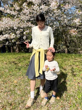 「HALEY PESCA（ヘーリーペスカ）のアイテム」を使った、ayuriさん（レディース・158cm）の春コーディネート